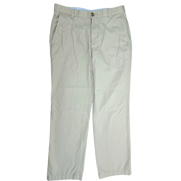 Southern Tide Men's Skipjack Classic Fit Khaki Pants 32 x 30 (Measures 33/29) - Picture 1 of 8